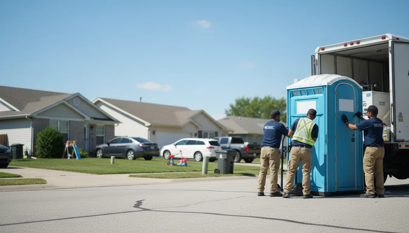 Standard Porta Potty Rentals in Huntsville, AR near me
